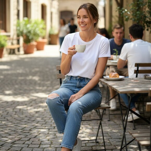 ARMANI EXCHANGE AX Size 30 Straight Blue Dark Wash Jeans - Picture 7 of 8